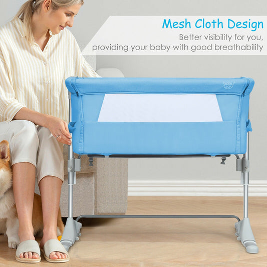 Travel Portable Baby Bed Side Sleeper Bassinet Crib with Carrying Bag - Tampa Home & Garden Store