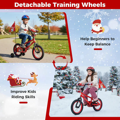 Kids Bike 12 to 18 Inch with Training Wheels