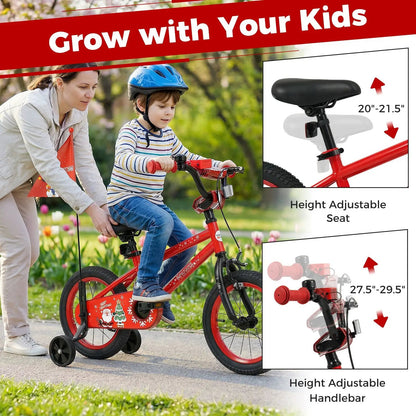 Kids Bike 12 to 18 Inch with Training Wheels