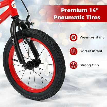 Kids Bike 12 to 18 Inch with Training Wheels