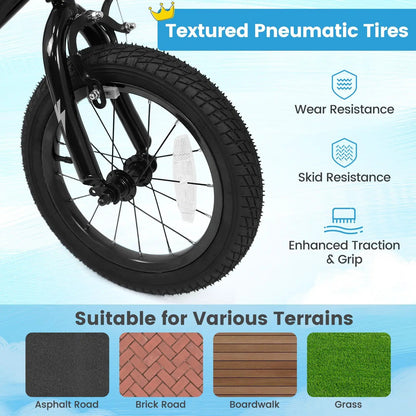 18-Inch Kids Bike With Training Wheels 4-8