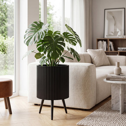 20-Inch Raised Metal Planter With Stand Legs