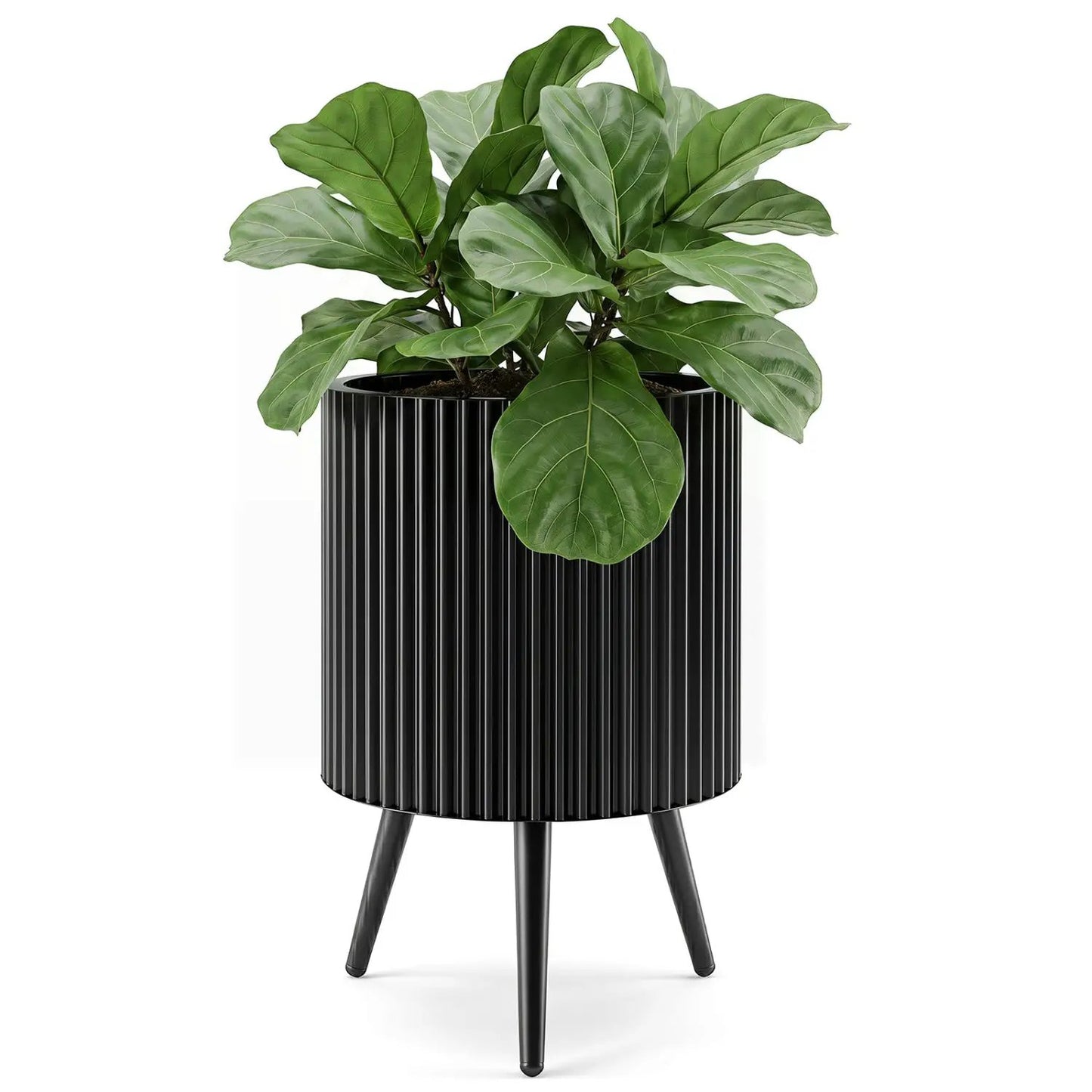 20-Inch Raised Metal Planter With Stand Legs