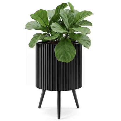 20-Inch Raised Metal Planter With Stand Legs