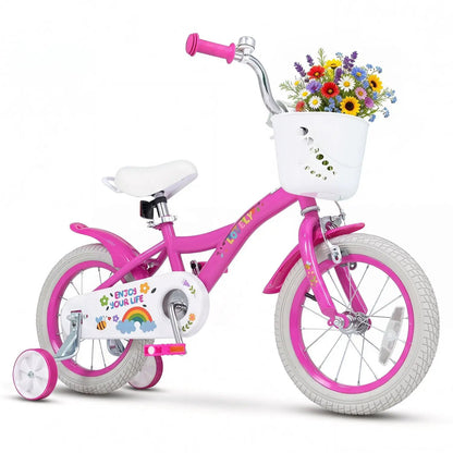 Girls Bike 12 to 18 Inch with Training Wheels
