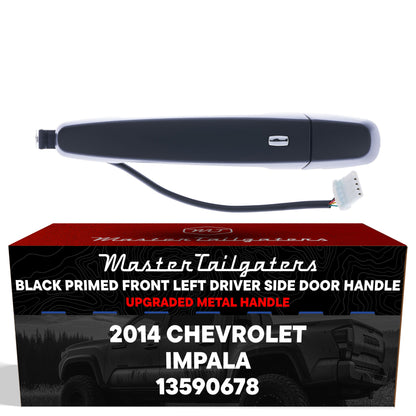 Exterior door handle black primed Master Tailgaters for 2014 Chevy Impala front left OE 13590678 on Tampa Home & Garden Store