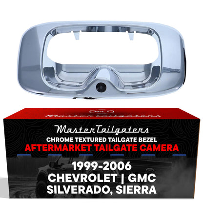 Chrome tailgate bezel with backup camera for Chevy Silverado / GMC Sierra (1999-2006) on Tampa Home & Garden Store