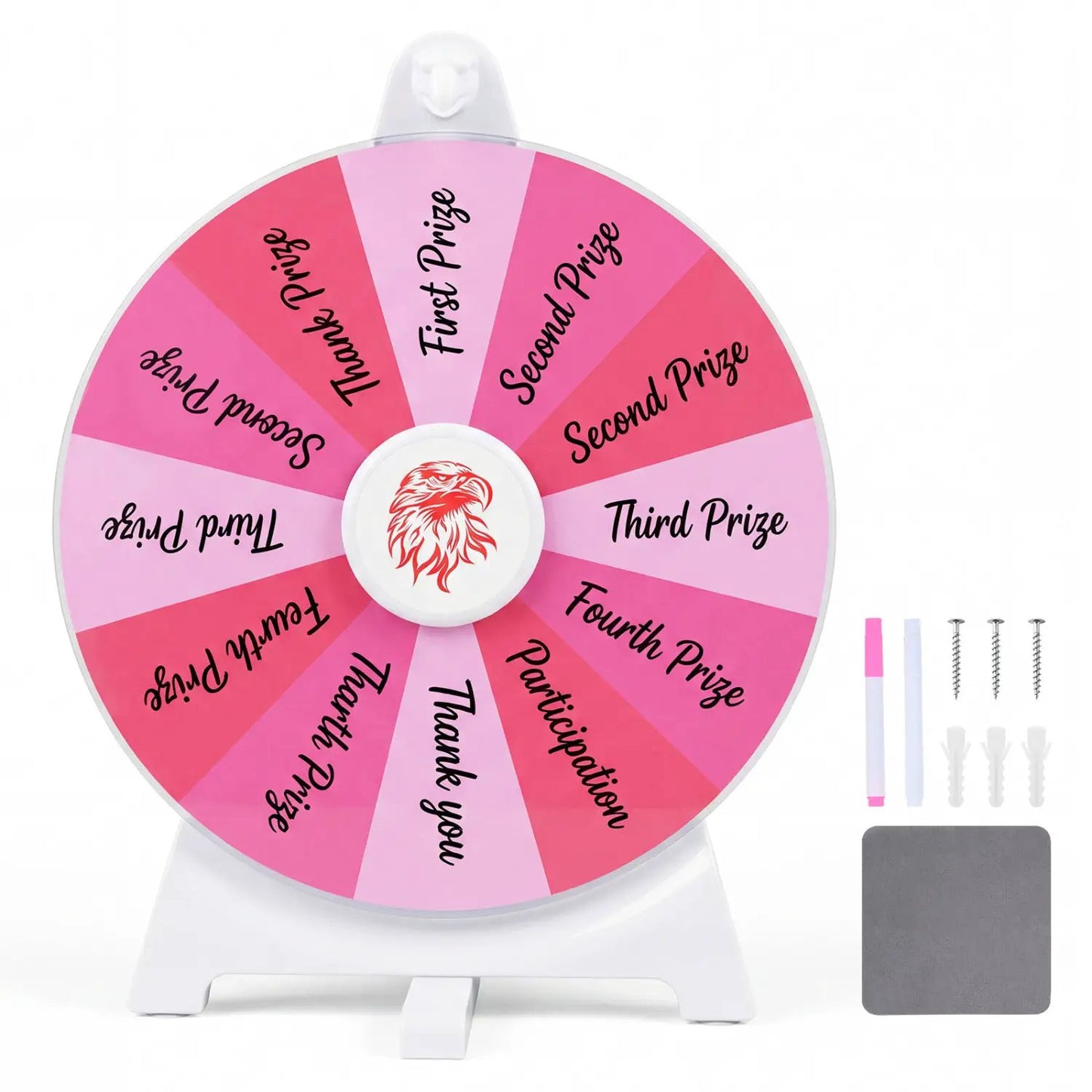 14 Slots Spin Wheel and Blackboard Marker