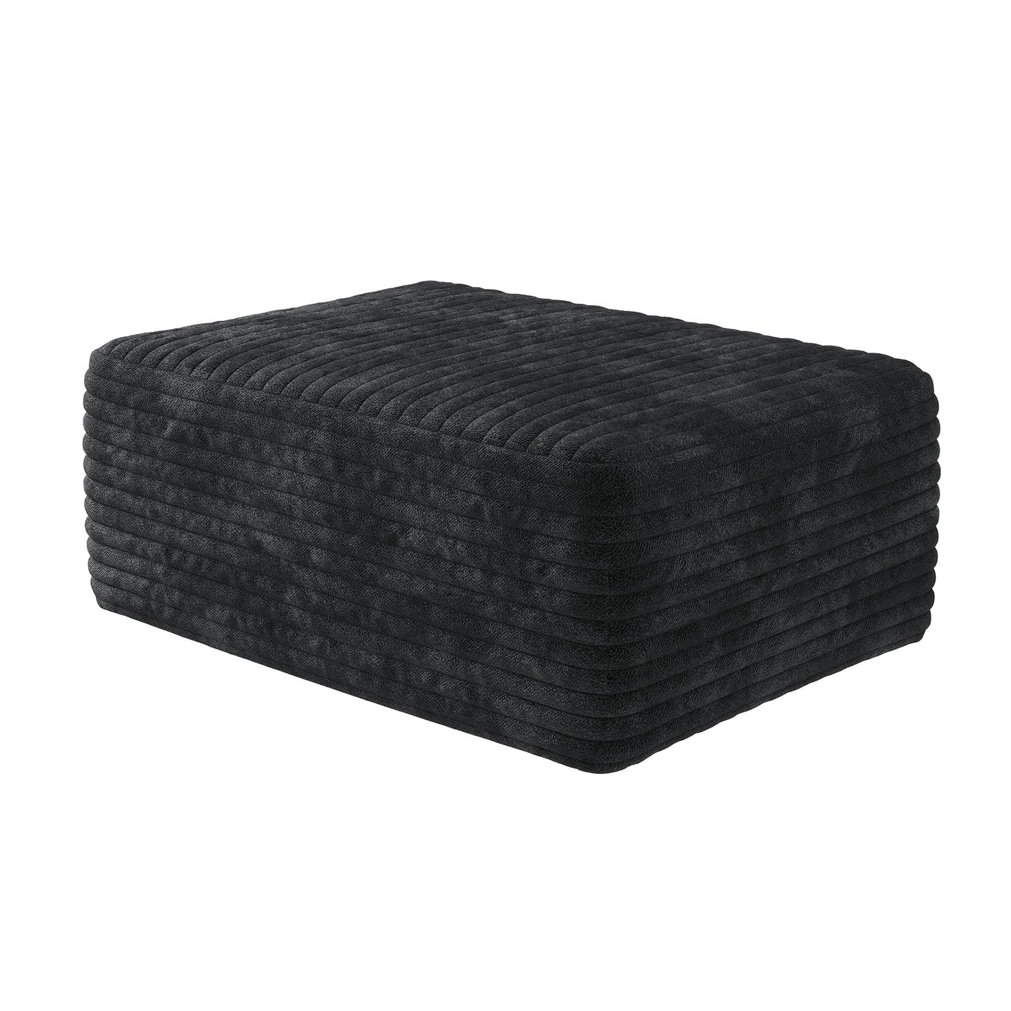 Stylish Corduroy Sofa Ottoman and Living Room