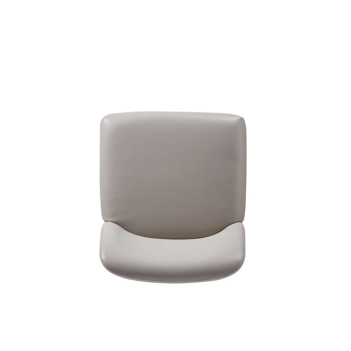 Serena dining chair taupe upholstered side chair with curved back by HouseOfZazla on Tampa Home & Garden Store
