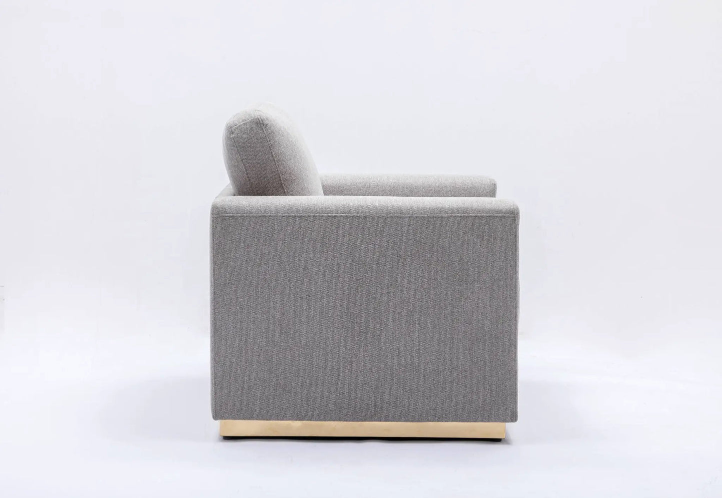 Valin Linen Sofa gray stationary sofa by Unique Piece Furniture on Tampa Home & Garden Store