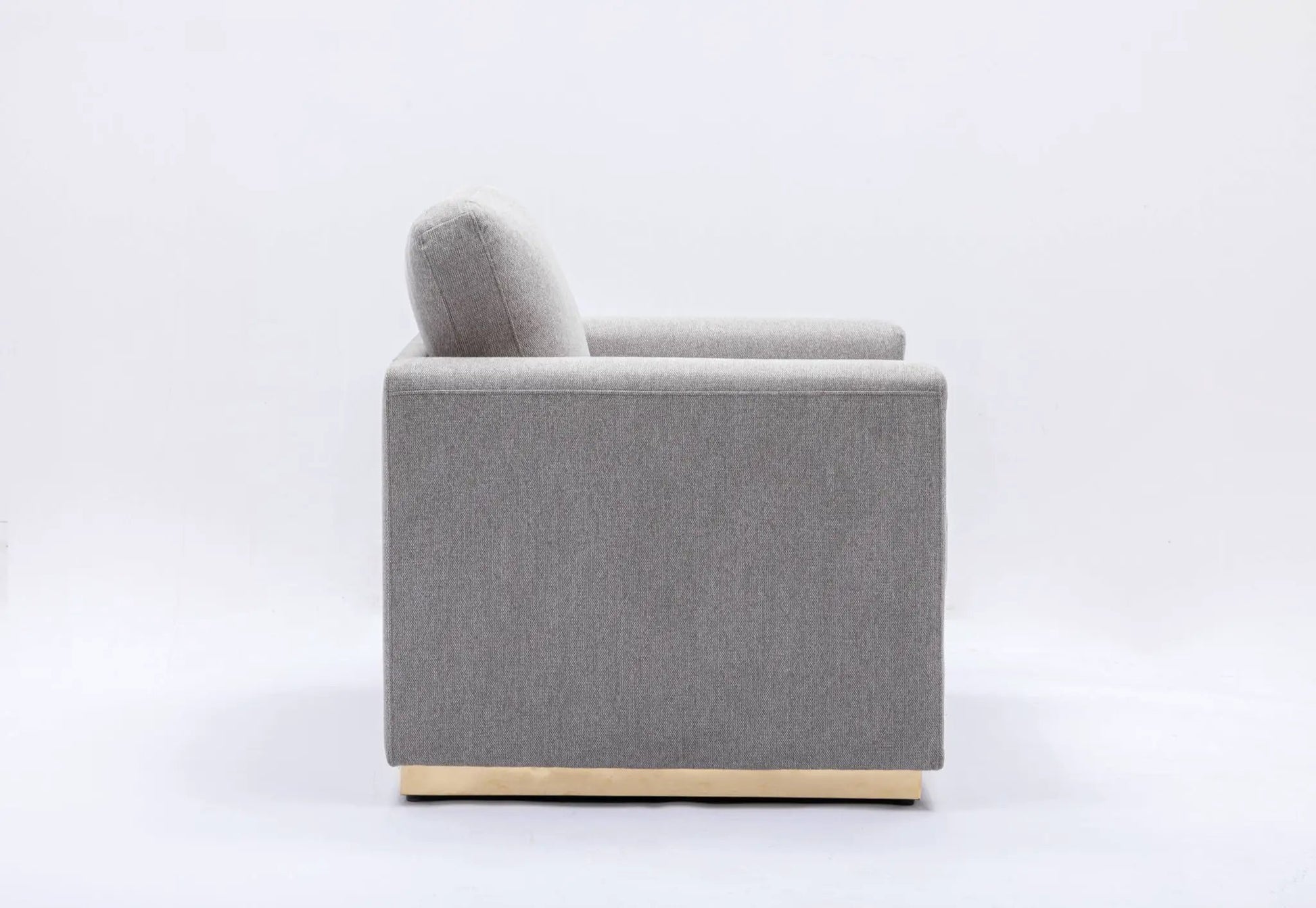 Valin Linen Sofa gray stationary sofa by Unique Piece Furniture on Tampa Home & Garden Store