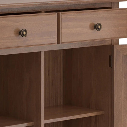 Connaught Solid Wood Entryway Storage Cabinet