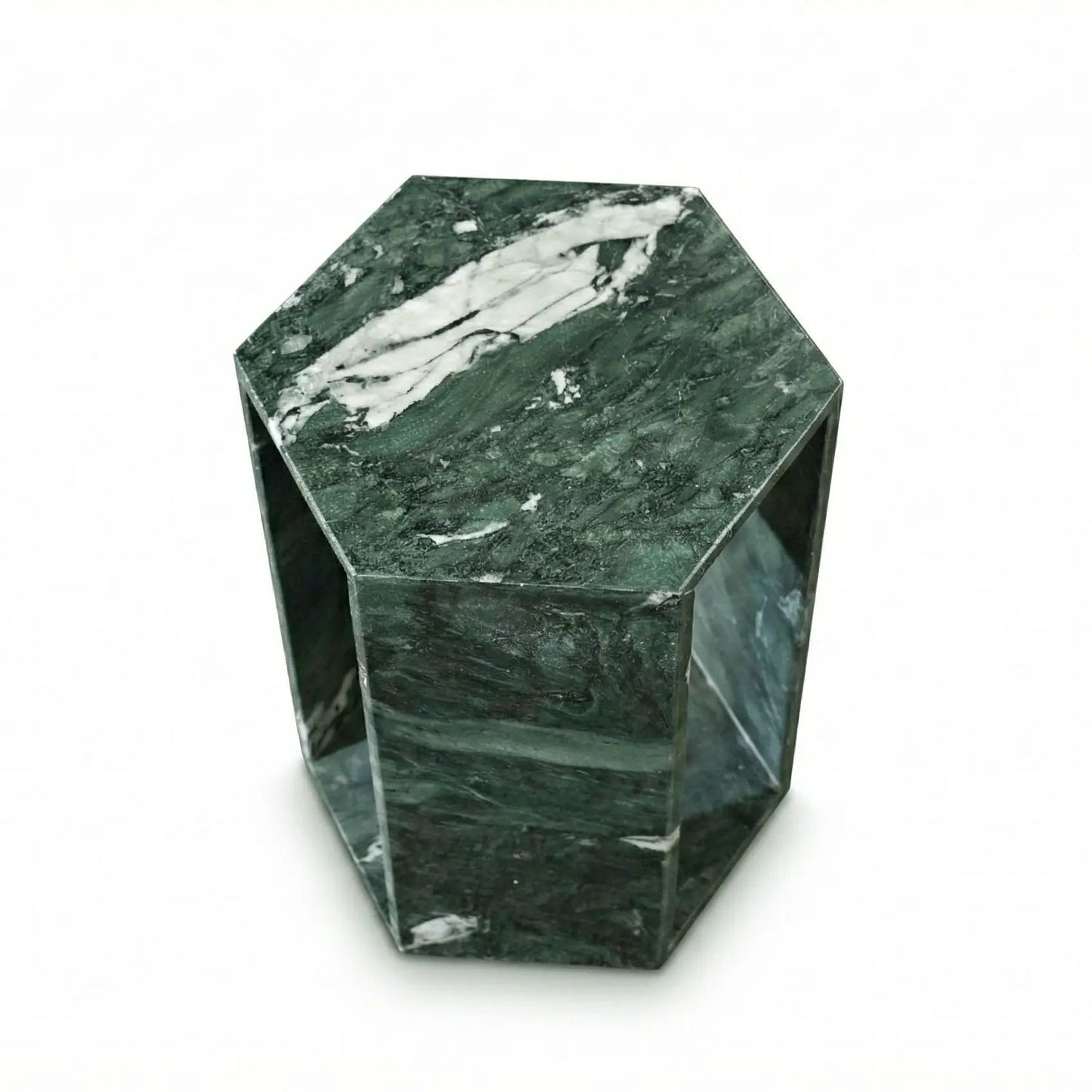 Hexagon Side Table in Modern Minimalist Style