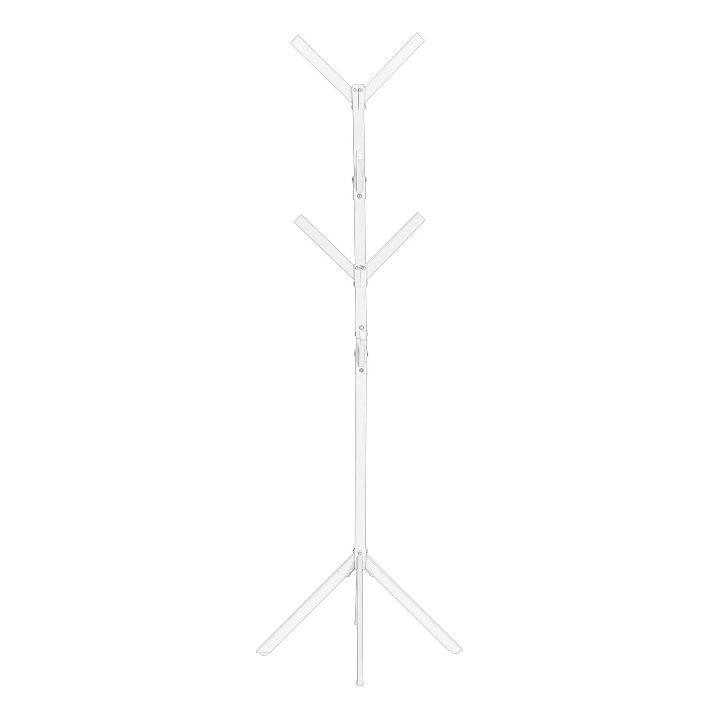 Freestanding metal coat rack with 8 hooks, modern hall tree Unique Piece Furniture on Tampa Home & Garden Store