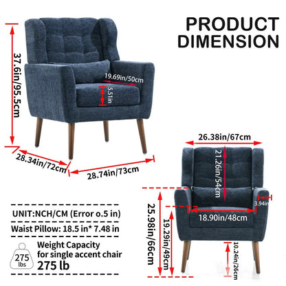 Modern Accent Chair For Living Room and Bedroom