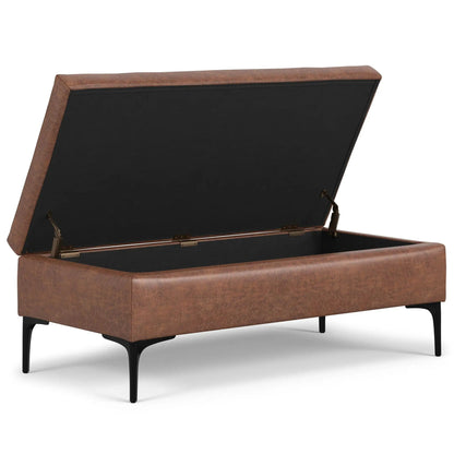 Rebecca Coffee Table Storage Ottoman Lift Lid