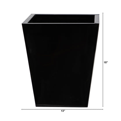 15” Classic Square Metal Planter - Tampa Home & Garden Store