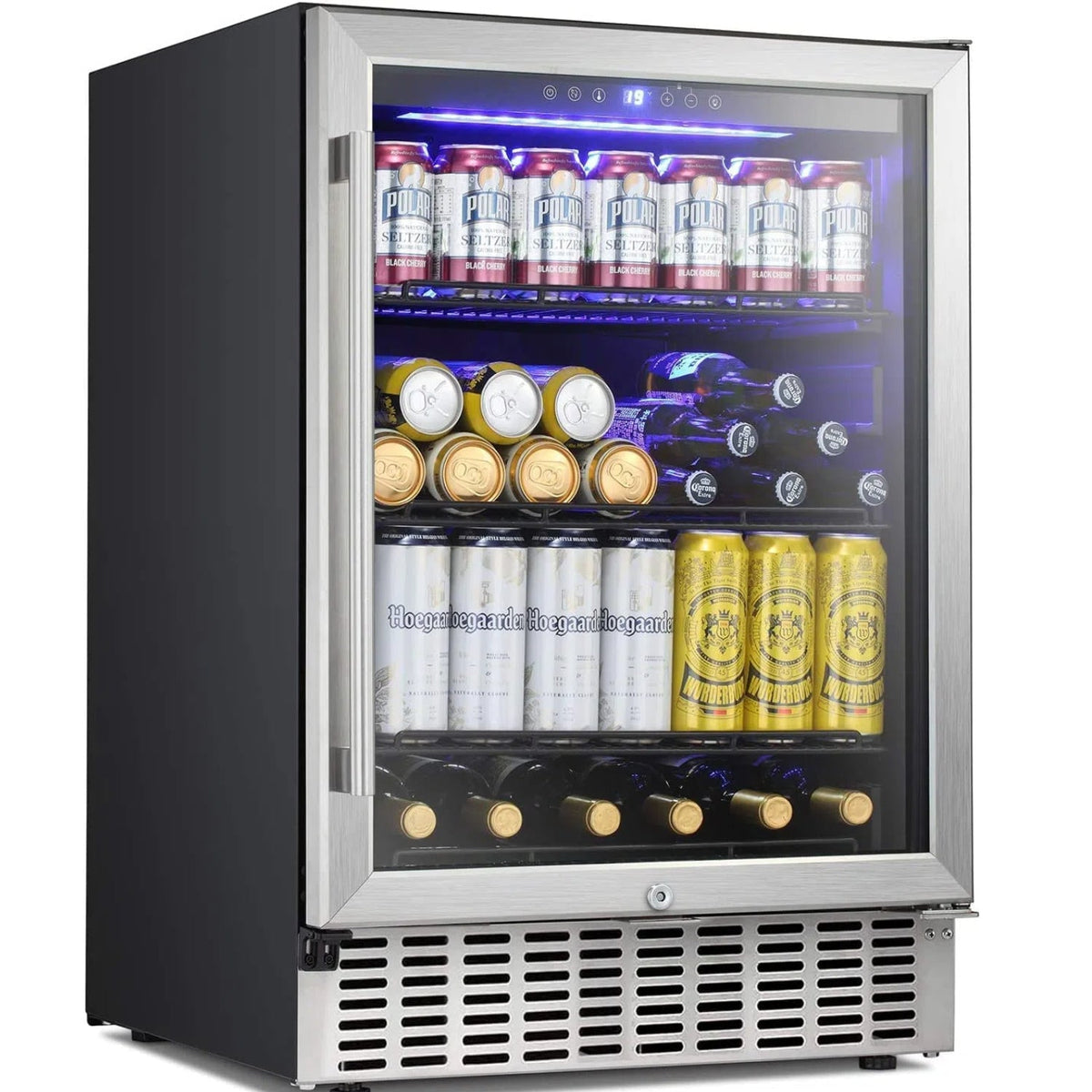 15 Inch Built In Mini Fridge Beverage Refrigerator