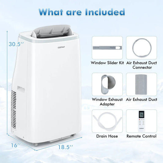 15000 BTU Portable Air Conditioner App Control