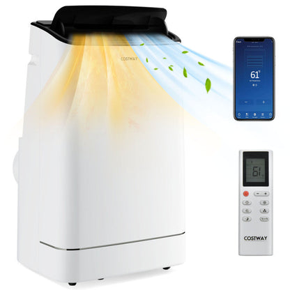 Aire acondicionado portátil inteligente de 15,000 BTU con calefacción