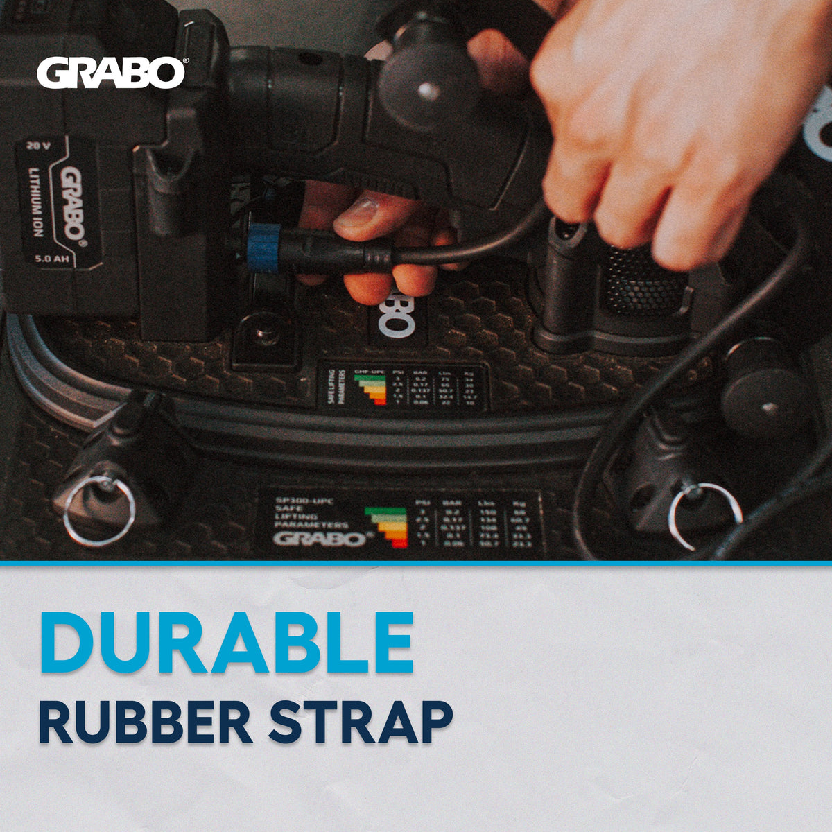 GRABO HighFlow 1500mm wired remote cable suction grip tool accessory by GRIP TECH TOOLS on Tampa Home & Garden Store