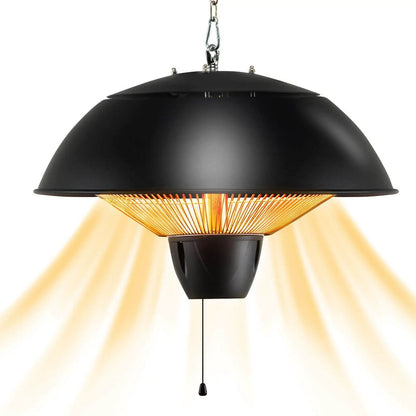 Electric Patio Heater 1500W Hanging Halogen IPX4