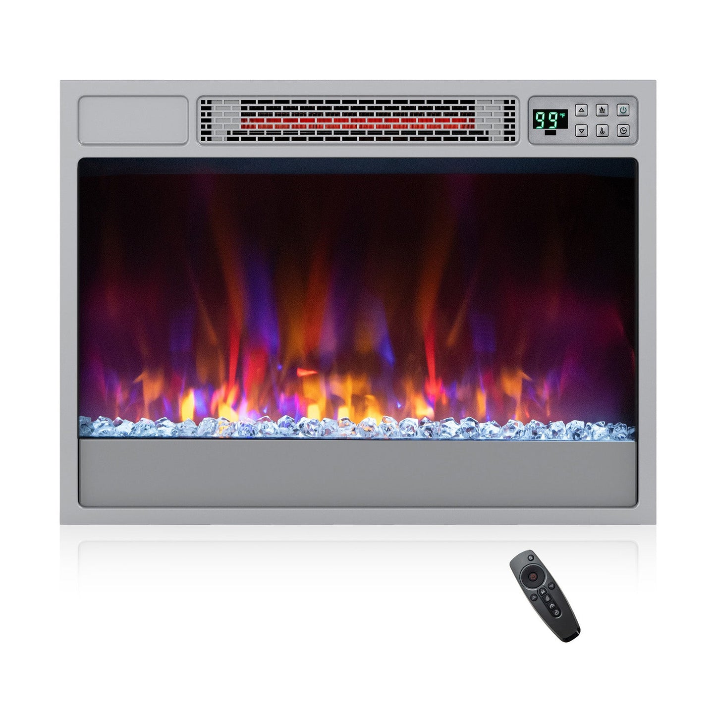 Chimenea de 1500W con control remoto