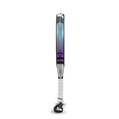 Babolat Dyna Spirit Padel Racket in blue purple gradient with white logo on Tampa Home & Garden Store