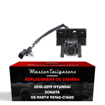 Master Tailgaters OEM backup camera for Hyundai Sonata 2018-2019 with wiring harness on Tampa Home & Garden Store