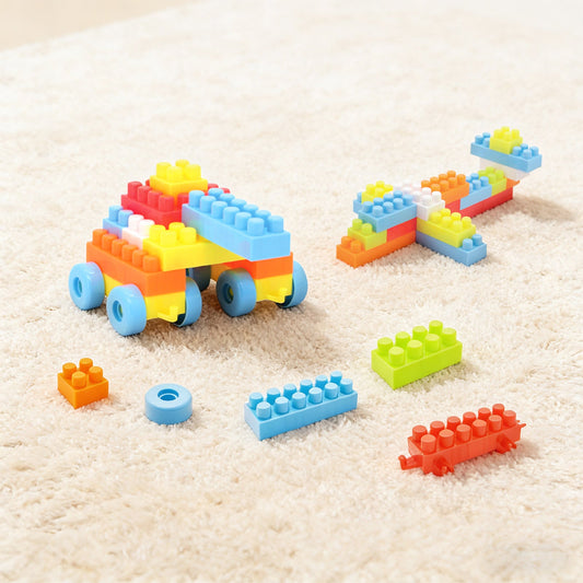 150 Pcs Toddler Building Blocks Toy STEM Montessori Early Learning Toys for 3+ year old - Tampa Home & Garden Store