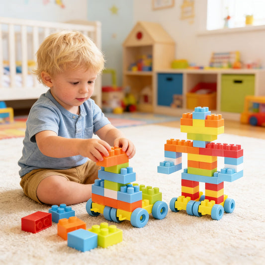 150 Pcs Toddler Building Blocks Toy STEM Montessori Early Learning Toys for 3+ year old - Tampa Home & Garden Store