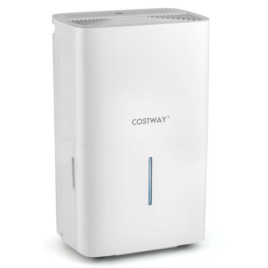 150 Pints Dehumidifier with 24H Timer and LED Display-White - Tampa Home & Garden Store