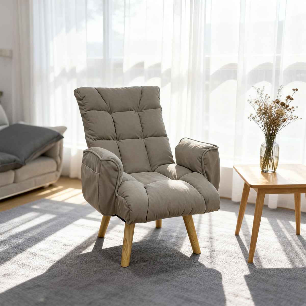 Rotatable and Adjustable Sofa Lounge Chair