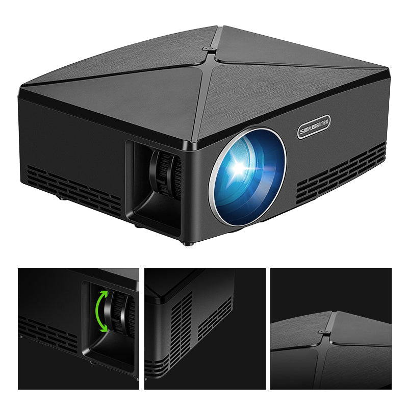 Home desktop projector My Store black compact unit with blue lens on Tampa Home & Garden Store