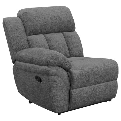 Divine Tufted Reclining Sofa with Memory Foam