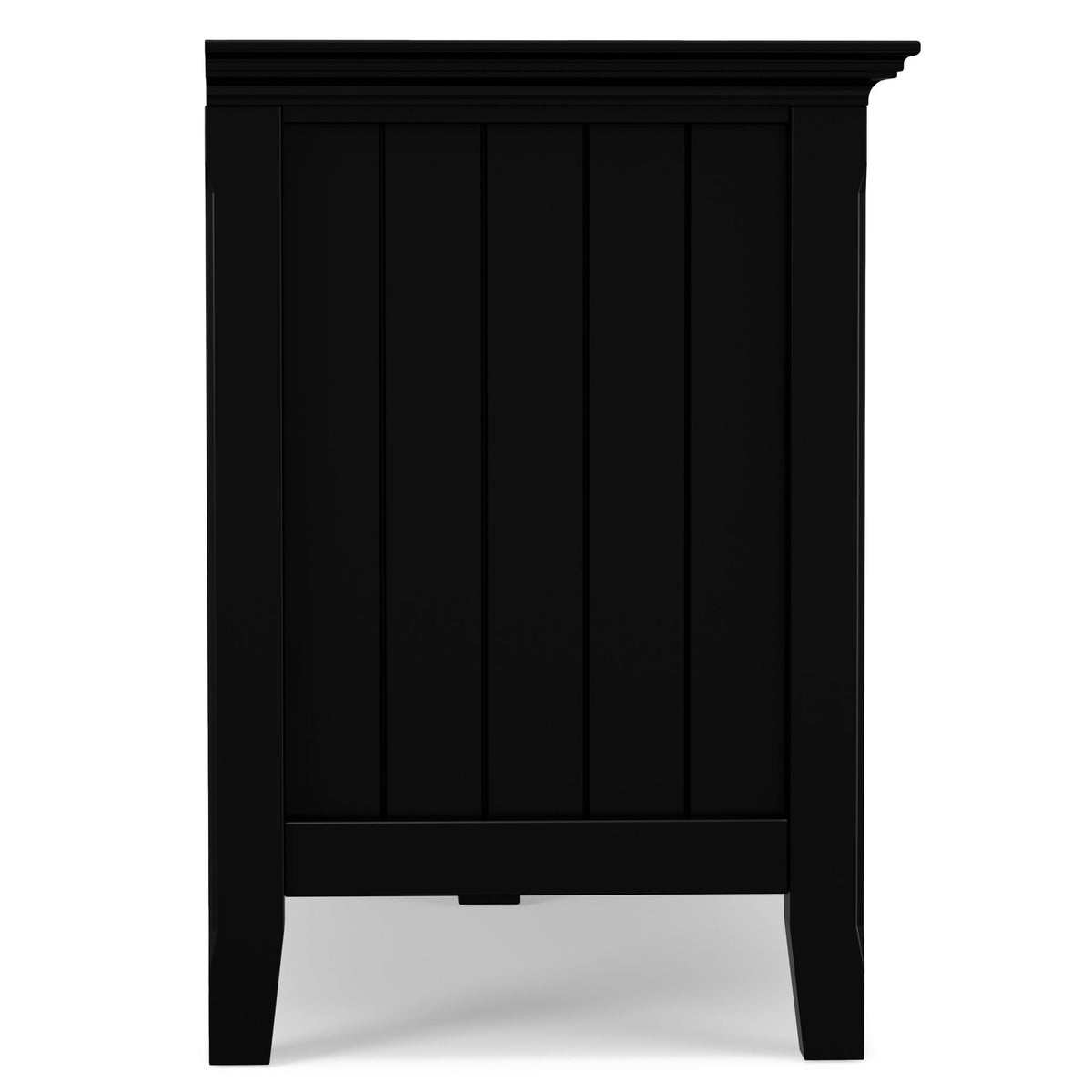 TV stand solid wood with drawer and cabinet storage in black, HouseOfZazla on Tampa Home & Garden Store