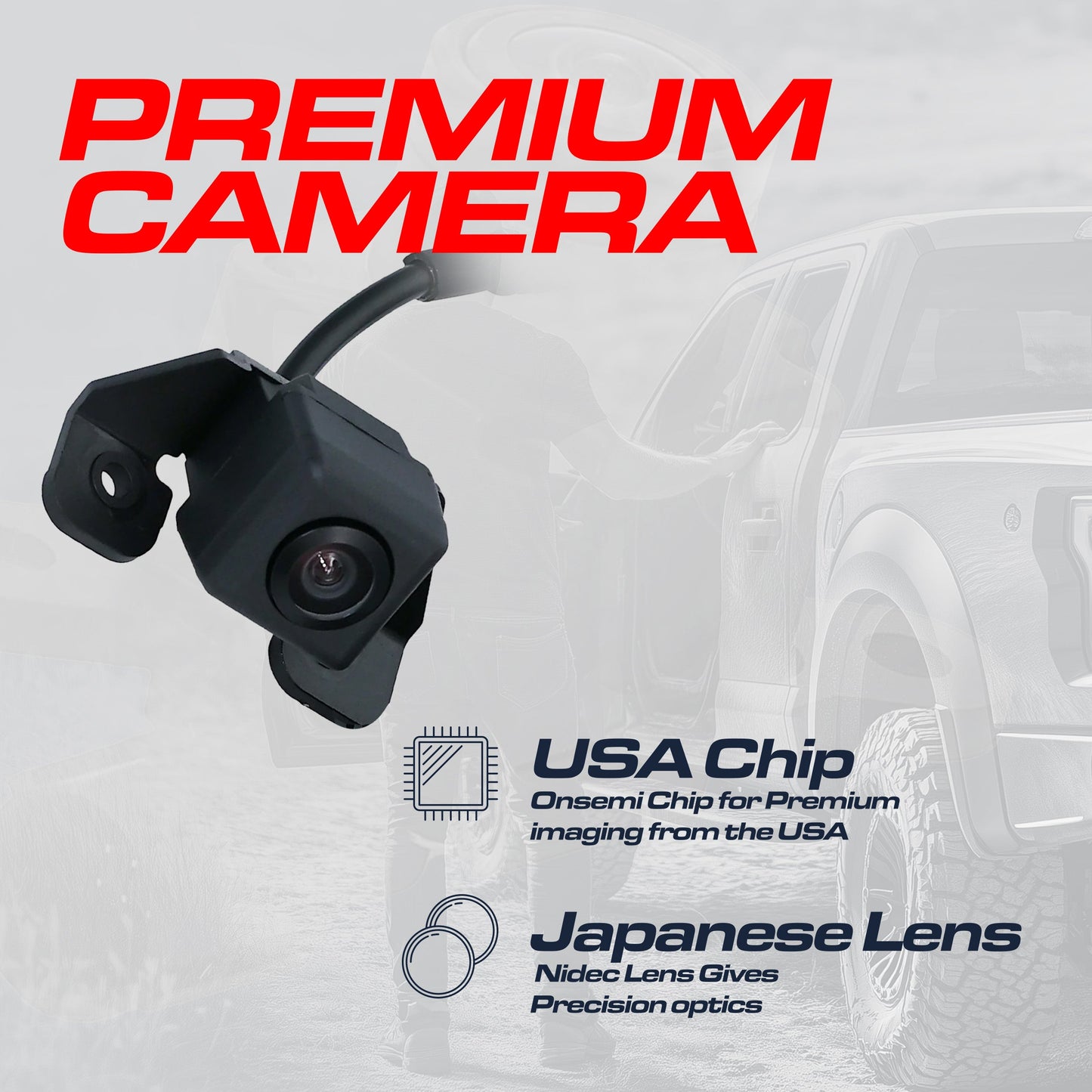 Master Tailgaters Hyundai Tucson backup camera OEM replacement, black lens on Tampa Home & Garden Store