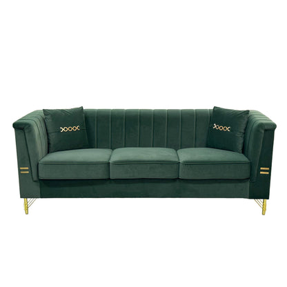 Contemporary Velvet Sofa For Living and Home