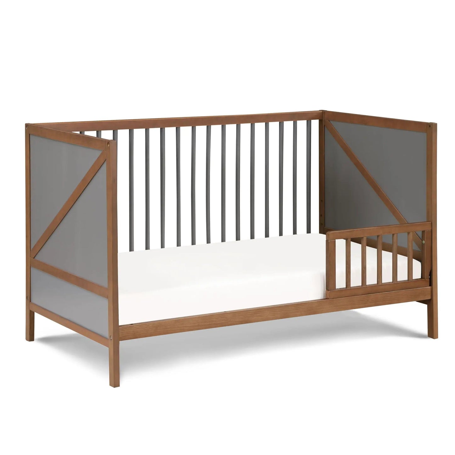 Pixie Zen 3 in 1 Crib Walnut with Z Design