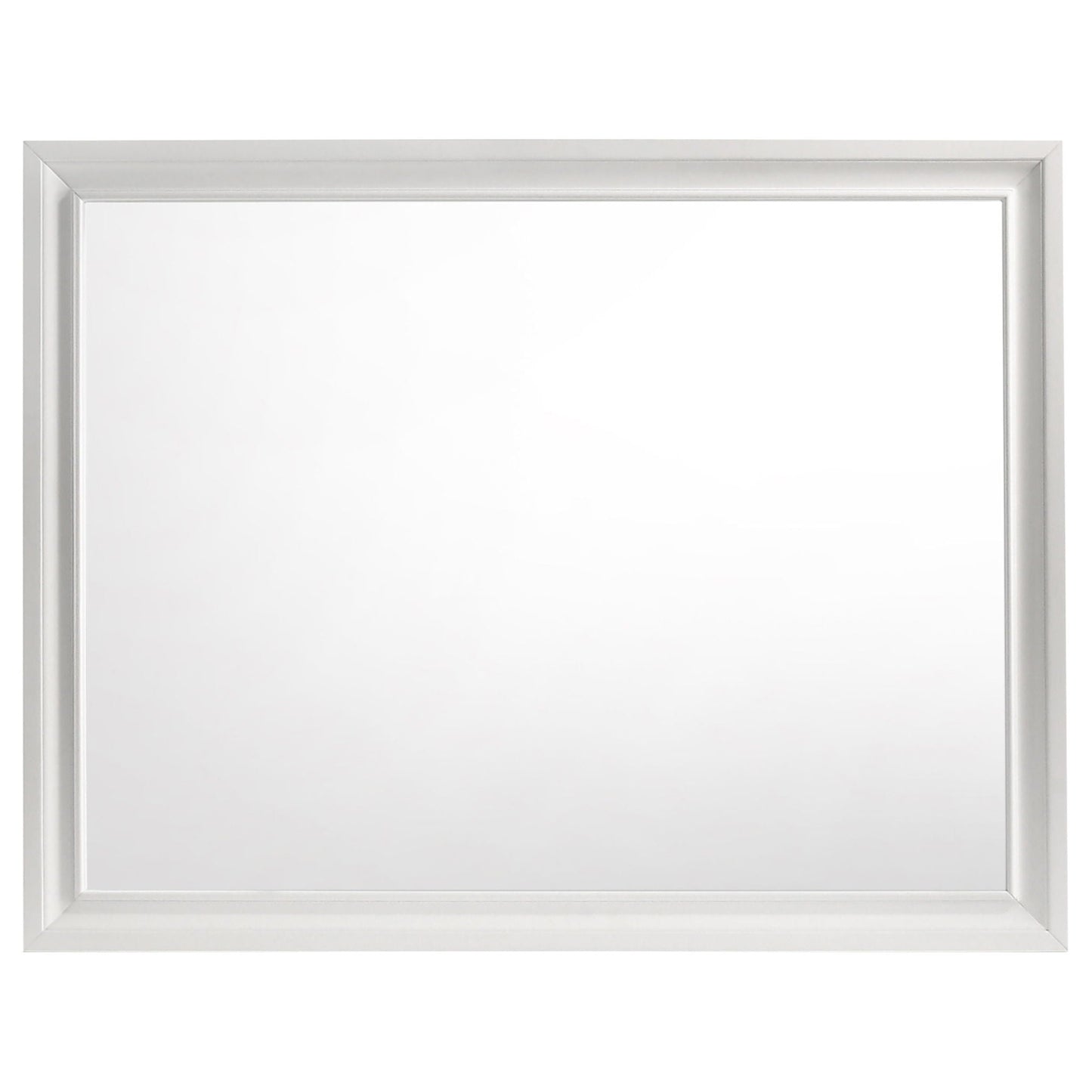 Corbin Glittering Bedroom Set mirror frame with beveled edges 4-piece by HouseOfZazla on Tampa Home & Garden Store