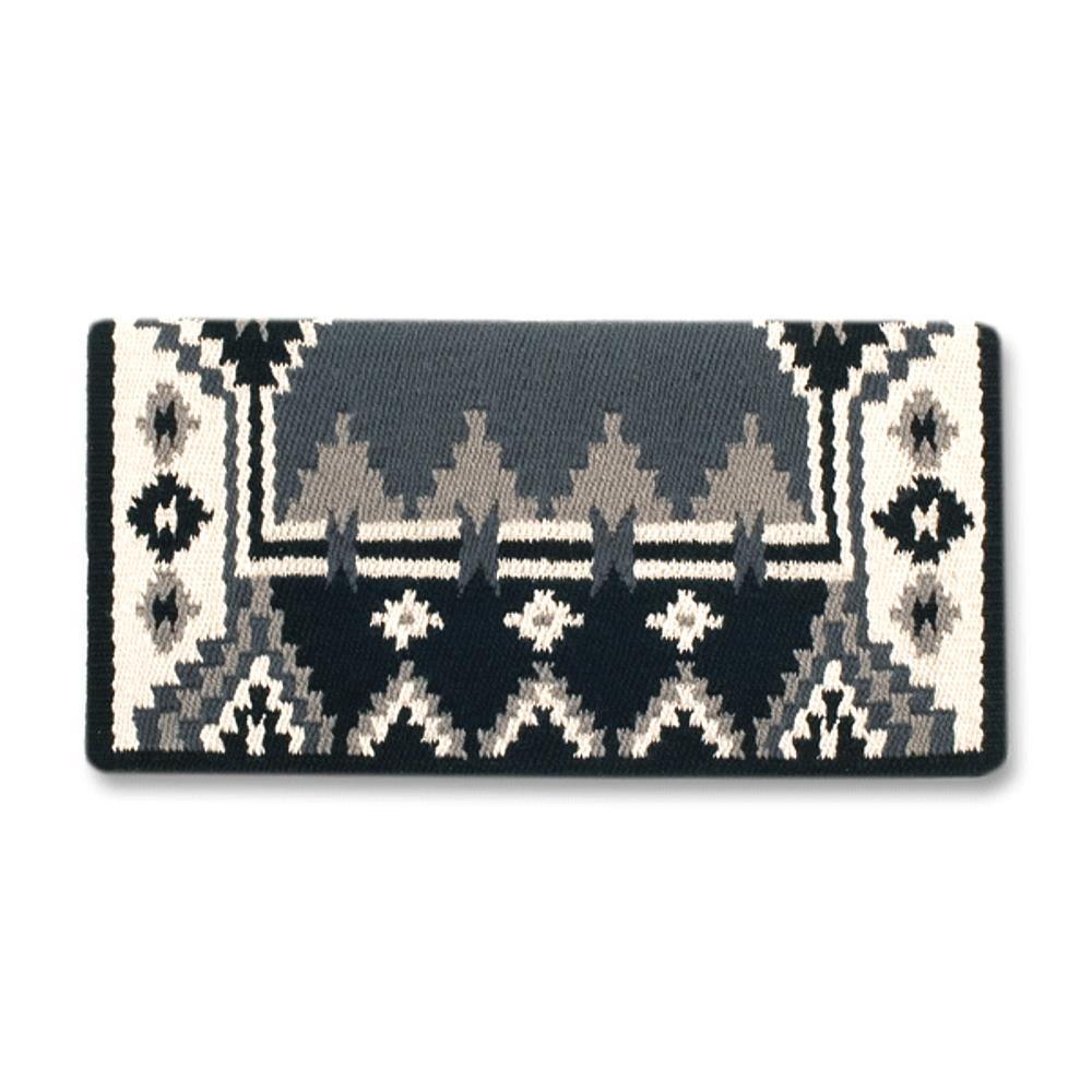 Couverture de selle en laine grise Mayatex 1465-5 Enchanted Pines