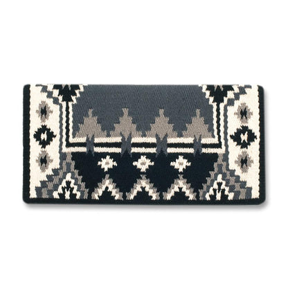 Couverture de selle en laine grise Mayatex 1465-5 Enchanted Pines