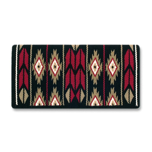 Couverture de selle en laine rouge Mayatex 1466-5 Flying Eagle ROUGE