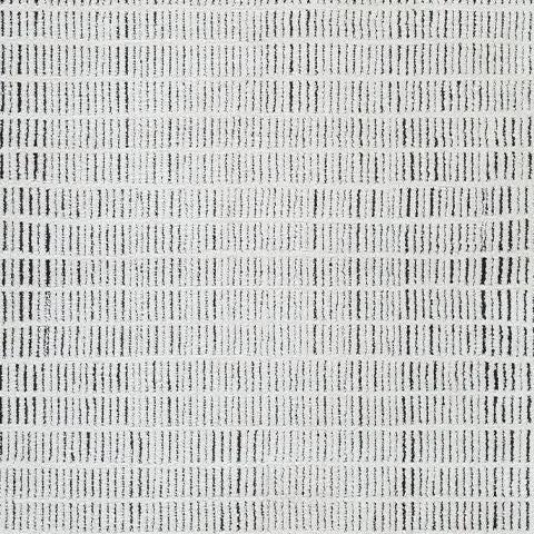 Turinwith Rug Ivory and Black Stripe Area Rug