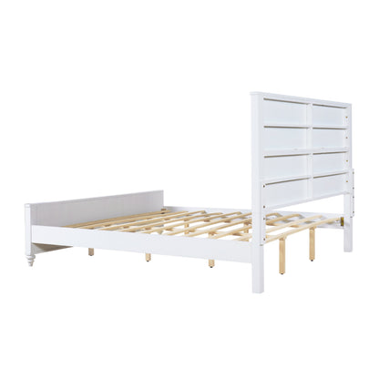 King Size Premium Pine Wood Bed and Frame