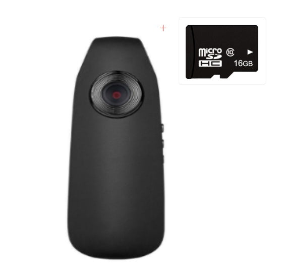 Sell My Stuff black portable mini video camera with front lens and 16GB microSD card on Tampa Home & Garden Store