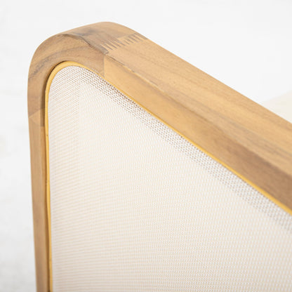 Durable Acacia Wood and Outdoor Patio Club Chair