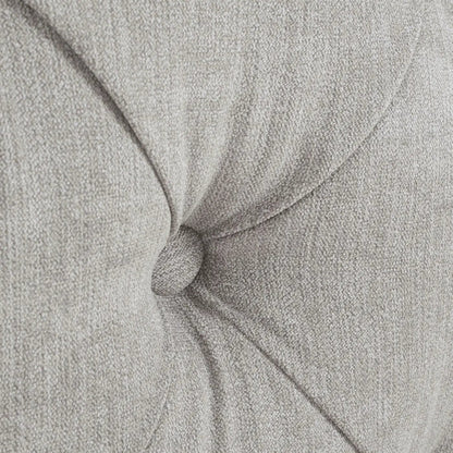 Marcella Upholstered Shelter Headboard Bed Set by Unique Piece Furniture in taupe boucle fabric on Tampa Home & Garden Store