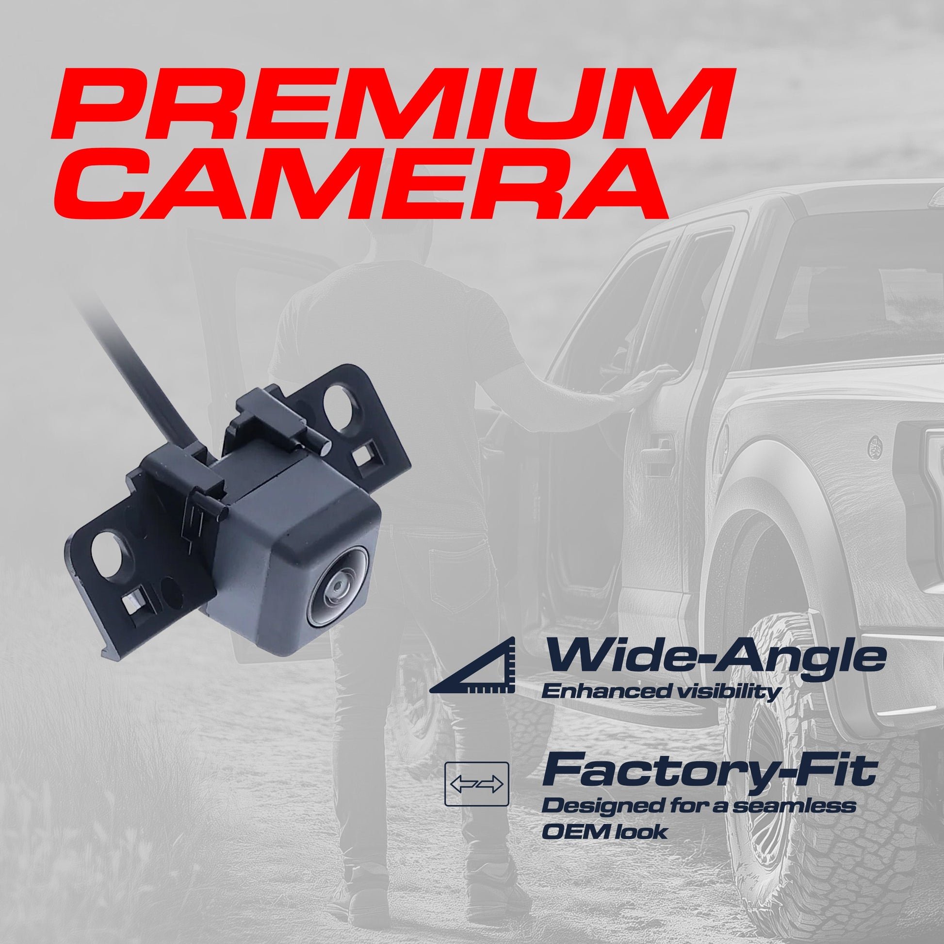 Backup camera by Master Tailgaters for Infiniti G25/G37/Q40, OEM replacement, black plastic housing on Tampa Home & Garden Store